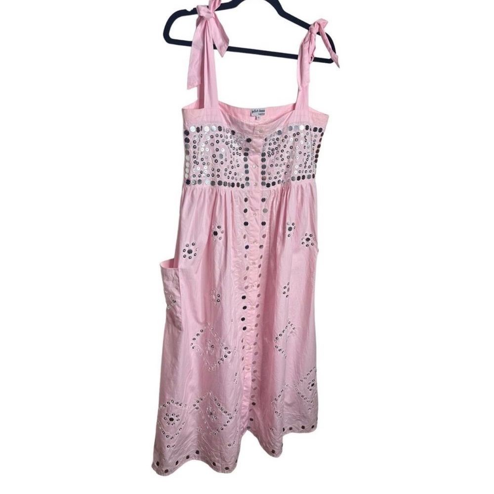 Juliet Dunn tie shoulder dress